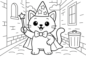 Kolorowanka Kotki