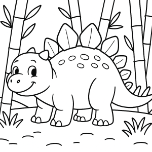 Kolorowanka Dinozaury