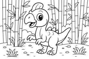 Kolorowanka Dinozaury