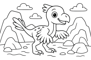 Kolorowanka Dinozaury
