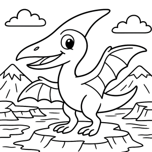 Kolorowanka Dinozaury