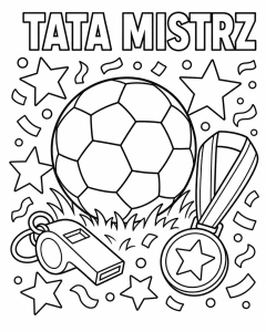 Kolorowanka Dzień Ojca