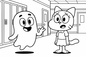 Kolorowanka Gumball