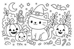 Kolorowanka Halloween