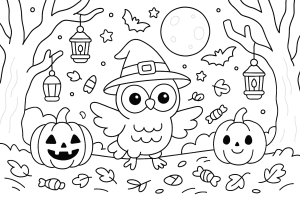 Kolorowanka Halloween