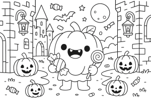 Kolorowanka Halloween
