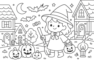 Kolorowanka Halloween