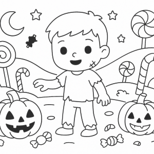 Kolorowanka Halloween