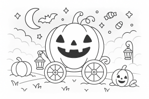 Kolorowanka Halloween