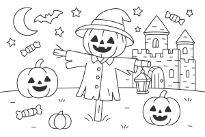 Kolorowanka Halloween