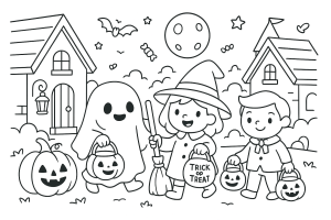 Kolorowanka Halloween