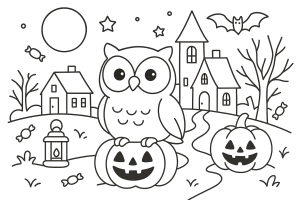 Kolorowanka Halloween