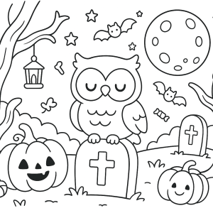 Kolorowanka Halloween