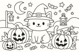 Kolorowanka Halloween
