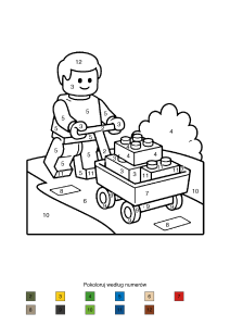 Kolorowanka Lego