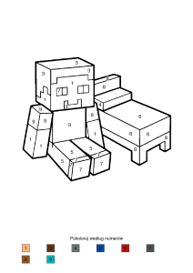 Kolorowanka Minecraft