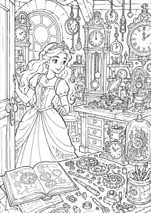 Kolorowanka Księżniczki