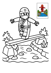 Kolorowanka Lego