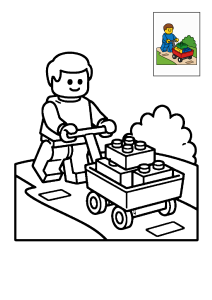 Kolorowanka Lego