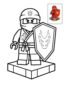 Kolorowanka Lego