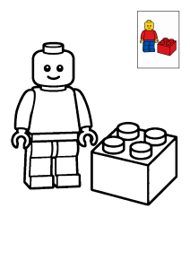 Kolorowanka Lego