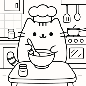 Kolorowanka Pusheen