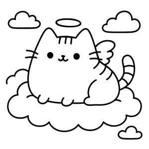Kolorowanka Pusheen