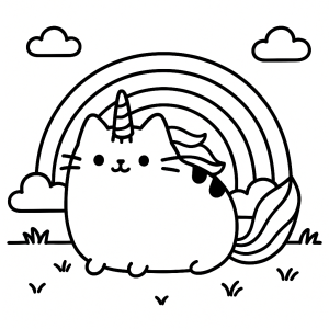 Kolorowanka Pusheen