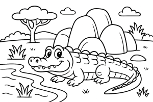 Kolorowanka Safari