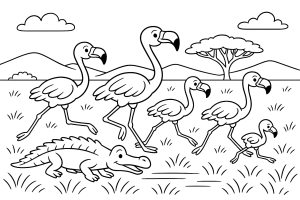 Kolorowanka Safari