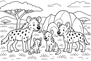 Kolorowanka Safari